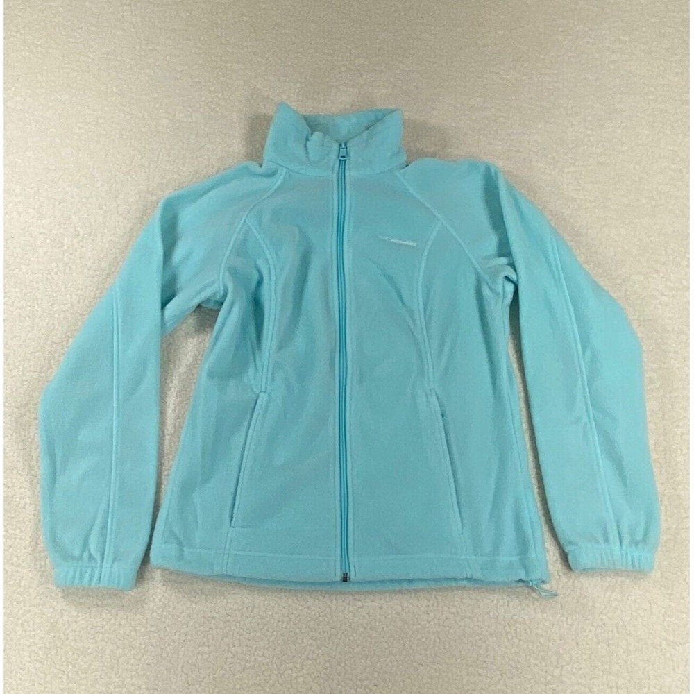 Columbia Sportswear Company‎ Full Zip Women's Size Small Blue Fleece Jacket